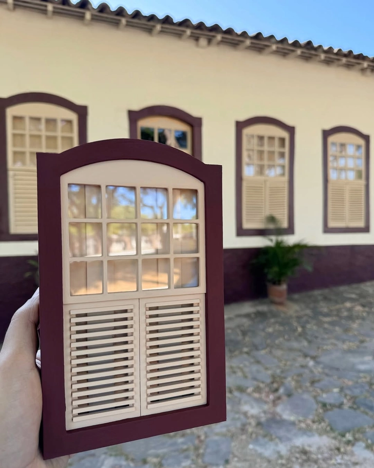 Janela casarão da Praça do Chafariz  - 1