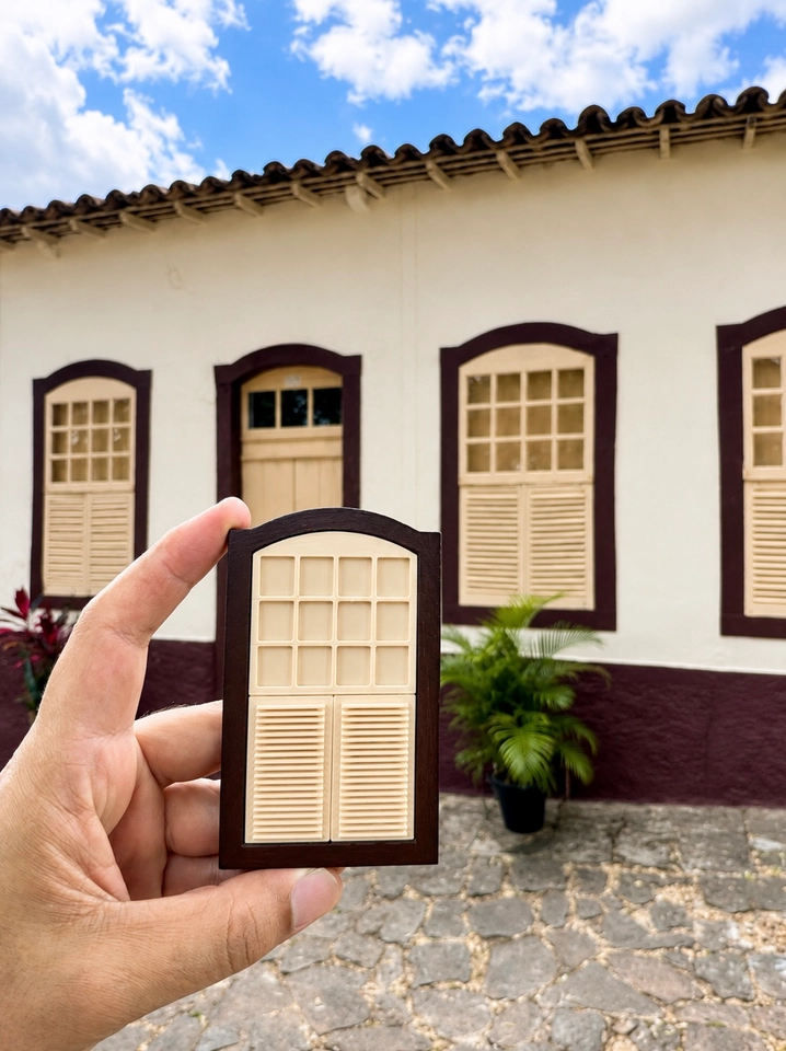 Imã casarão da Praça do Chafariz