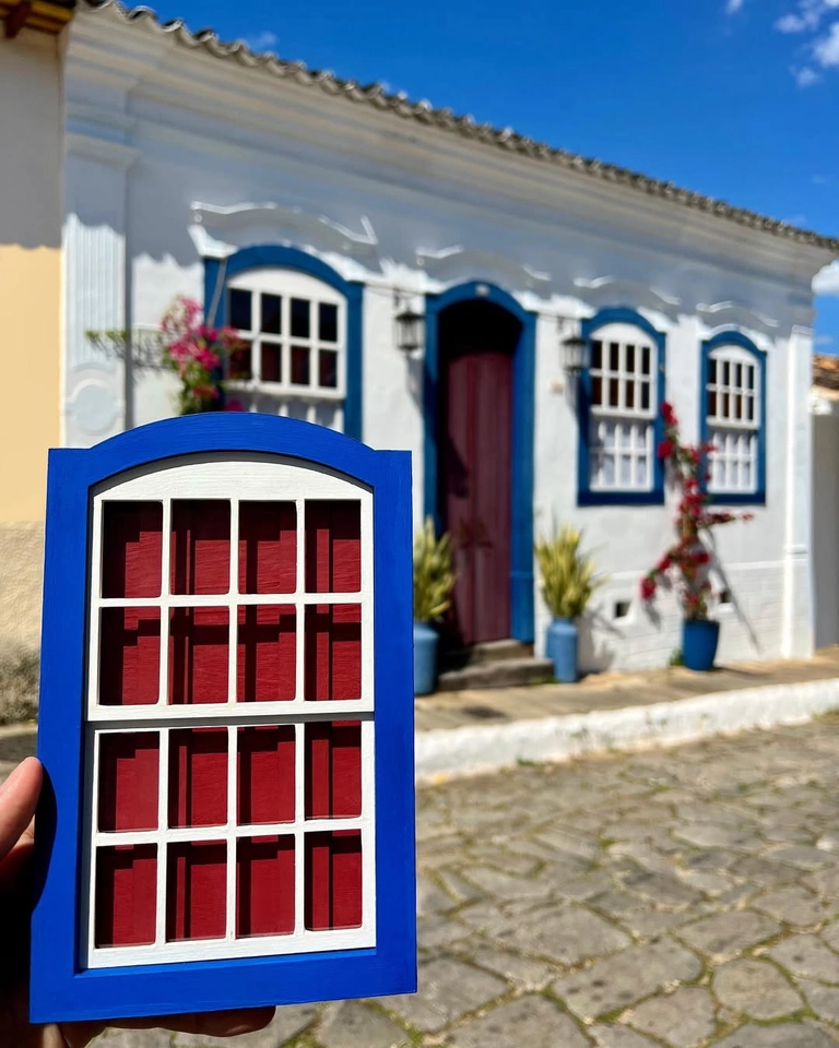 Janela casarão da Rua Dom Cândido
