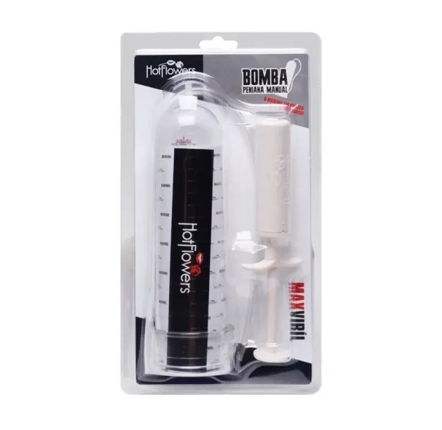 Bomba Peniana Manual Hot Flowers  - 2