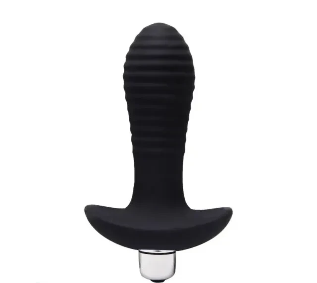 Plug Anal Spiral com Vibrador a Pilha  - 2