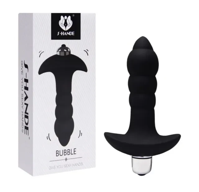 Plug Anal Bubble com Vibrador  - 1