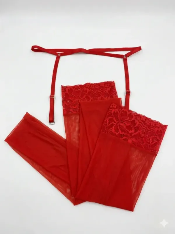 Kit Meia + Cinta Veste P e M 