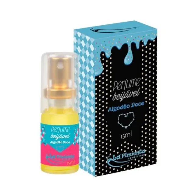Perfume Beijável Sabor Algodão Doce 15ml  - 1