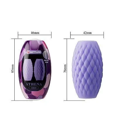 Egg Vazado Eros Roxo  - 3