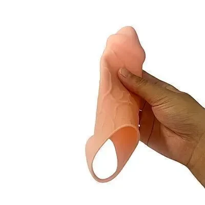 Capa Peniana 20x 4,2 cm com Anel de Silicone  - 4