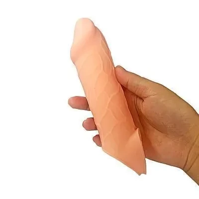 Capa Peniana 20x 4,2 cm com Anel de Silicone  - 3