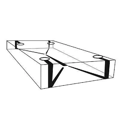 Separador de Pernas e Tornozelos com Algemas para Cama  - 5