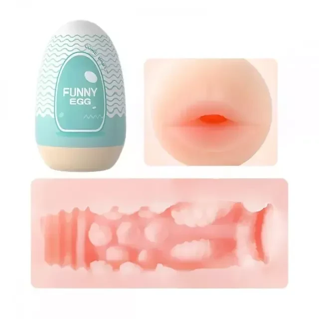 Egg Funny Azul  - 1