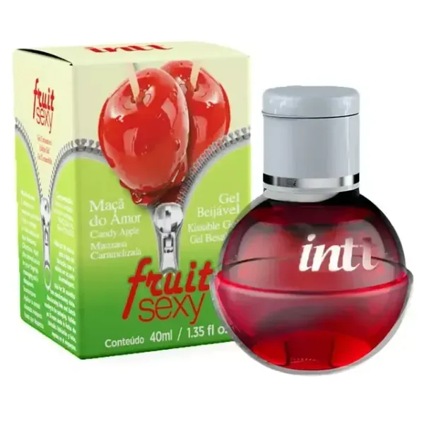 Gel Beijável Fruit Sexy Maçã do Amor Hot 40ml