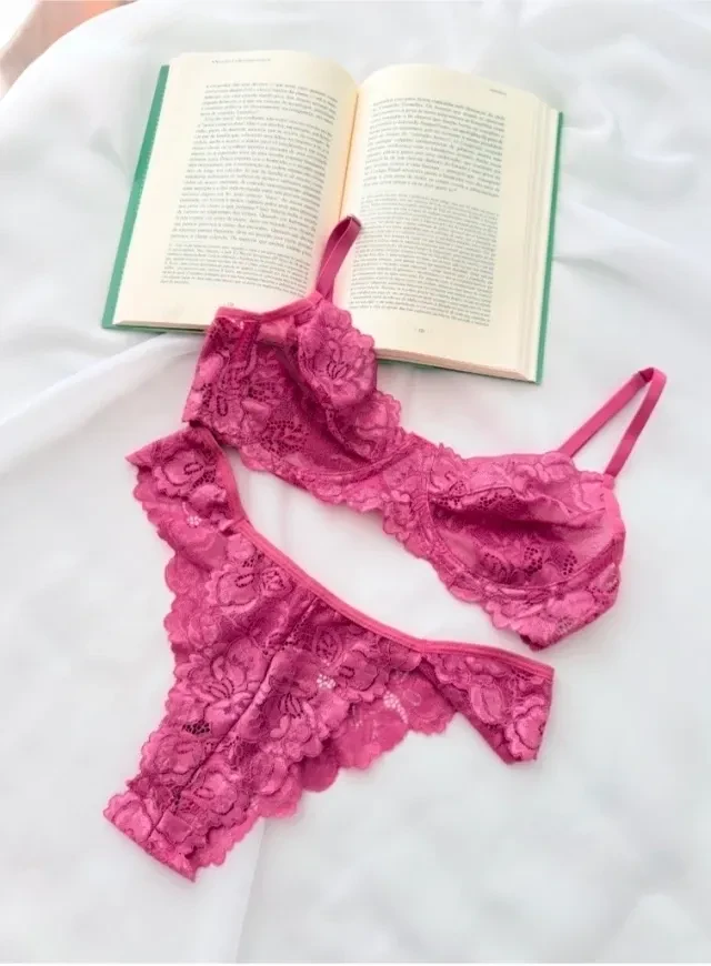 Conjunto Salinas Rosa TAM M e G  - 1