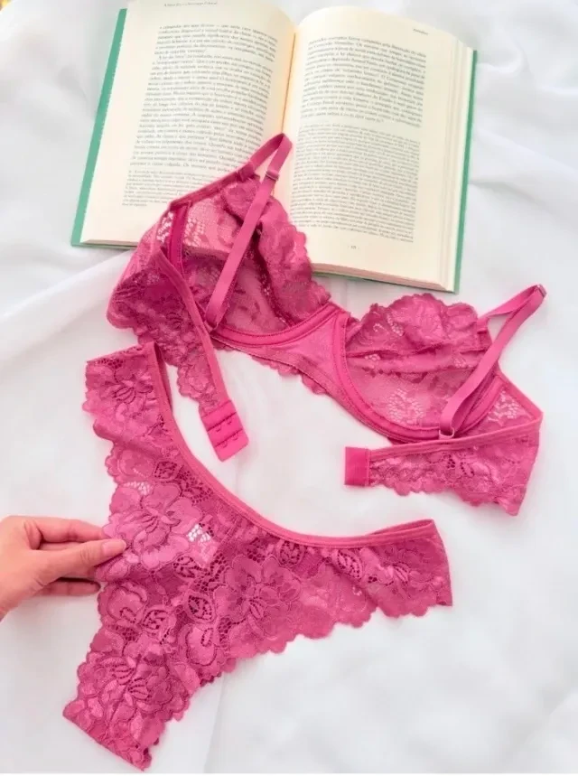 Conjunto Salinas Rosa TAM M e G  - 3