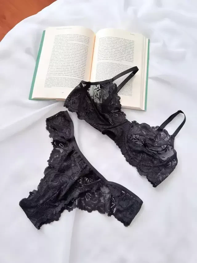 Conjunto Salinas Preto TAM P e M  - 1