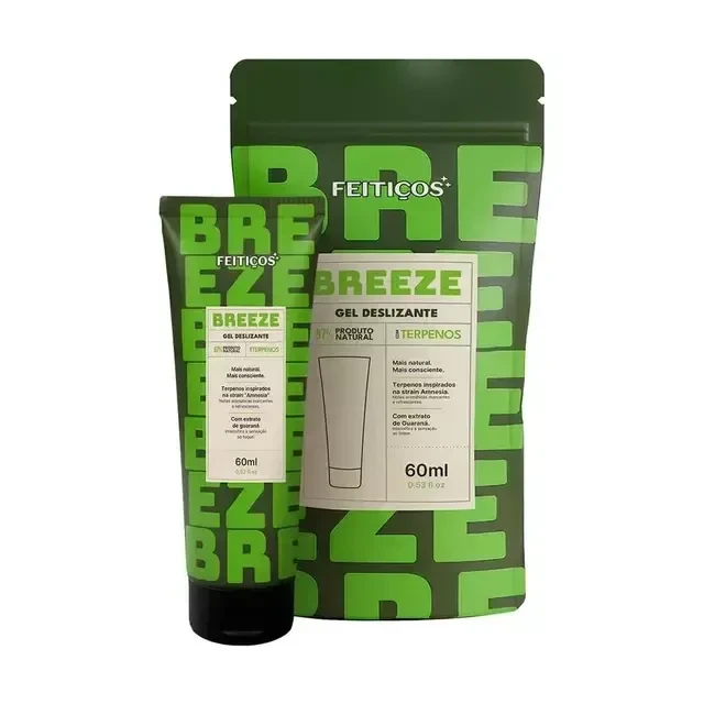 Lubrificante Breeze Vasodilatador com Terpenos 60ml - 1