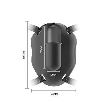 Cinta com Vibrador Recarregável  - 5