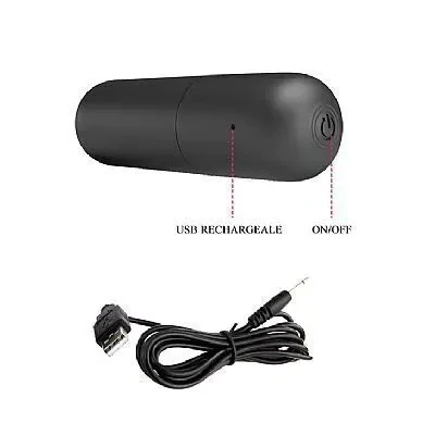 Cinta com Vibrador Recarregável  - 6
