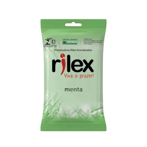 Preservativo Rilex Aromatizado Menta 3uni