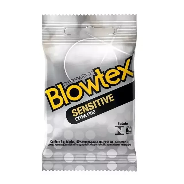 Preservativo Blowtex Sensitive Extra Fino 3uni - 1