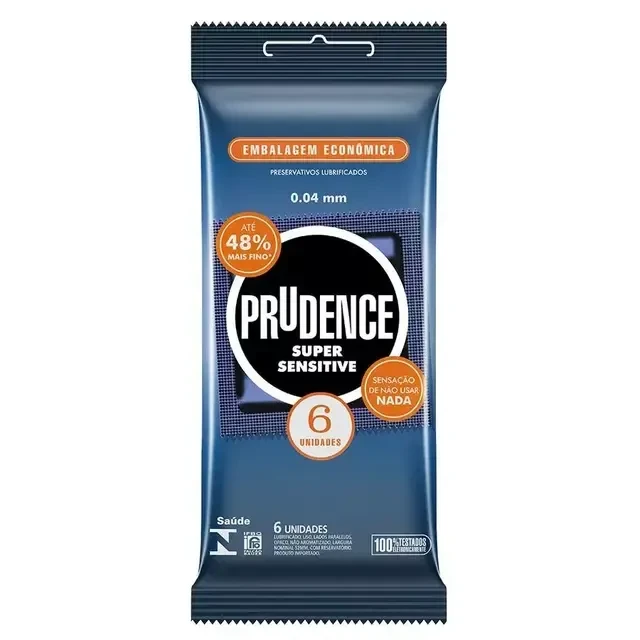 Preservativo Prudence Sensitive 6uni - 1