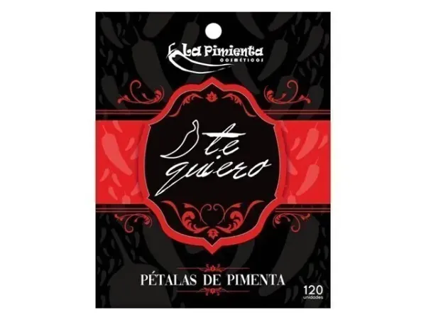 Pétalas Perfumadas em Formato de Pimenta 120uni