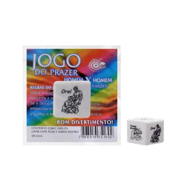 Dado Posições Gay Diverção ao Cubo