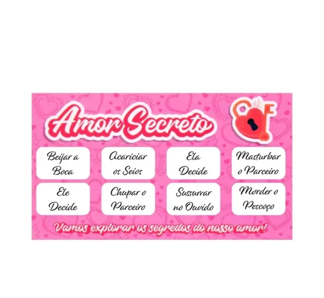 Raspadinha Amor Secreto  - 2