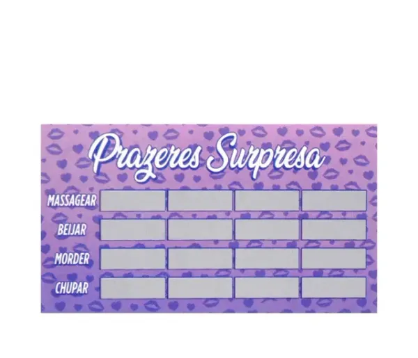Raspadinha Prazeres Surpresa 