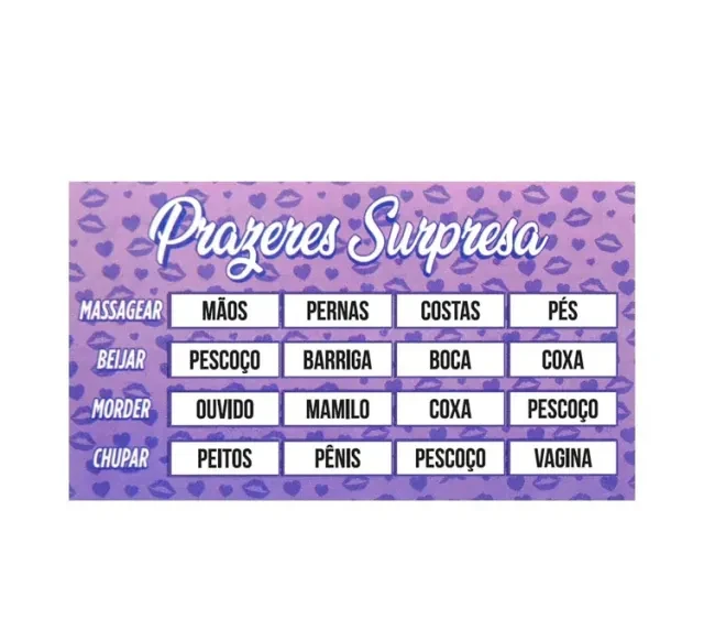 Raspadinha Prazeres Surpresa  - 2