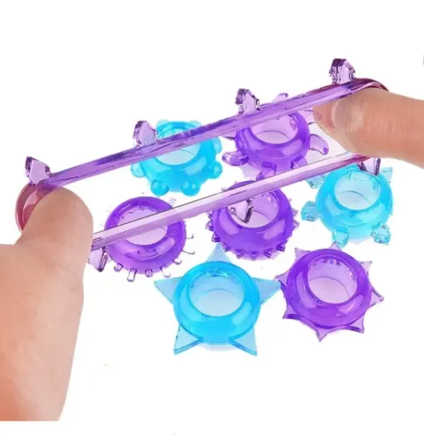 Anel Retardante de Silicone Cores Sortidas 