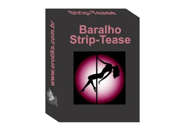 Baralho do Streep Tease 15 cartas 