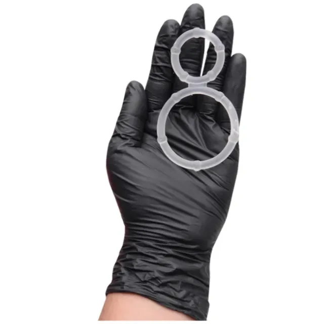 Anel Peniano Duplo em Silicone  - 2