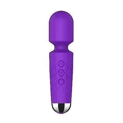 Vibrador Varinha Mágica Stacy Recarregável Roxa