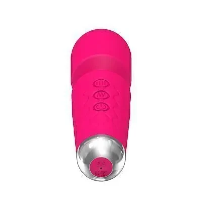 Vibrador Varinha Mágica Stacy Recarregável Pink  - 3