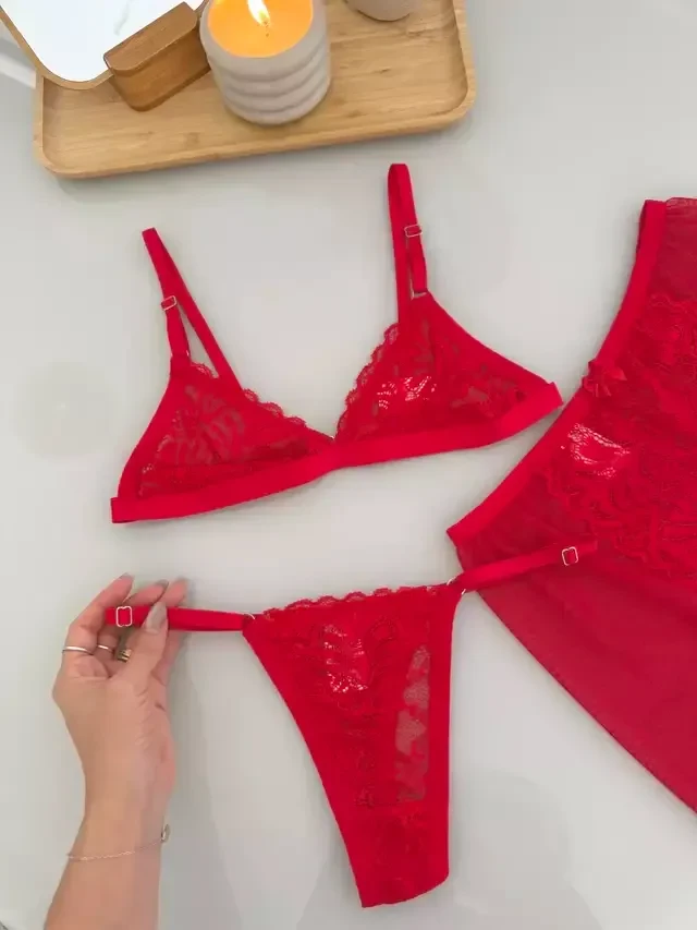 Conjunto Seduza Vermelho TAM G - 2