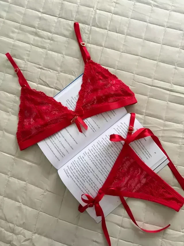 Conjunto Caprichosa Vermelho TAM G  - 3