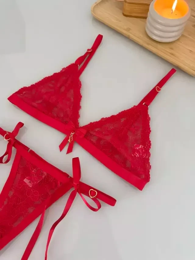 Conjunto Caprichosa Vermelho TAM G  - 2