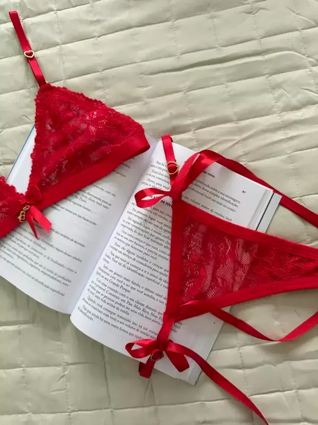 Conjunto Caprichosa Vermelho TAM G  - 4
