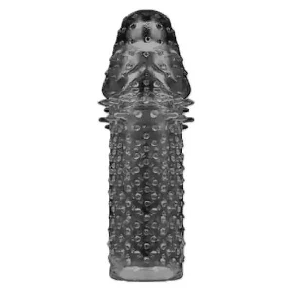 Capa Peniana em Silicone Preta 