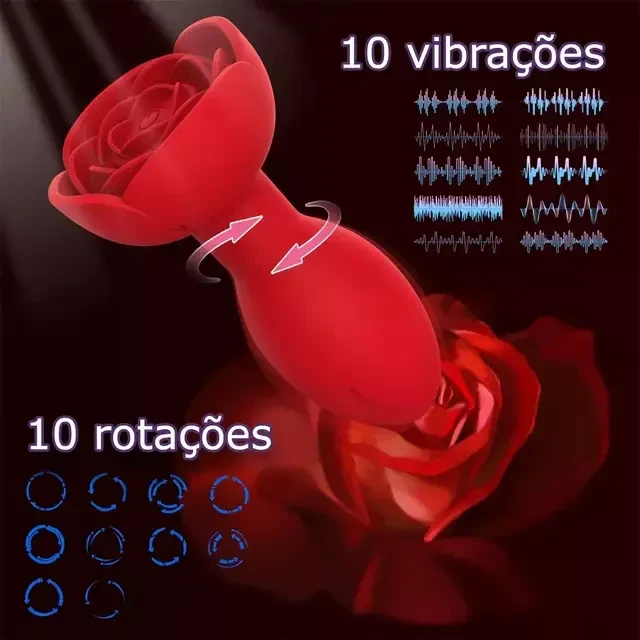 Plug Com Vibrador 360 via APP - 3