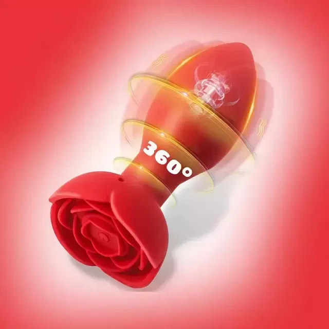 Plug Com Vibrador 360 via APP - 8