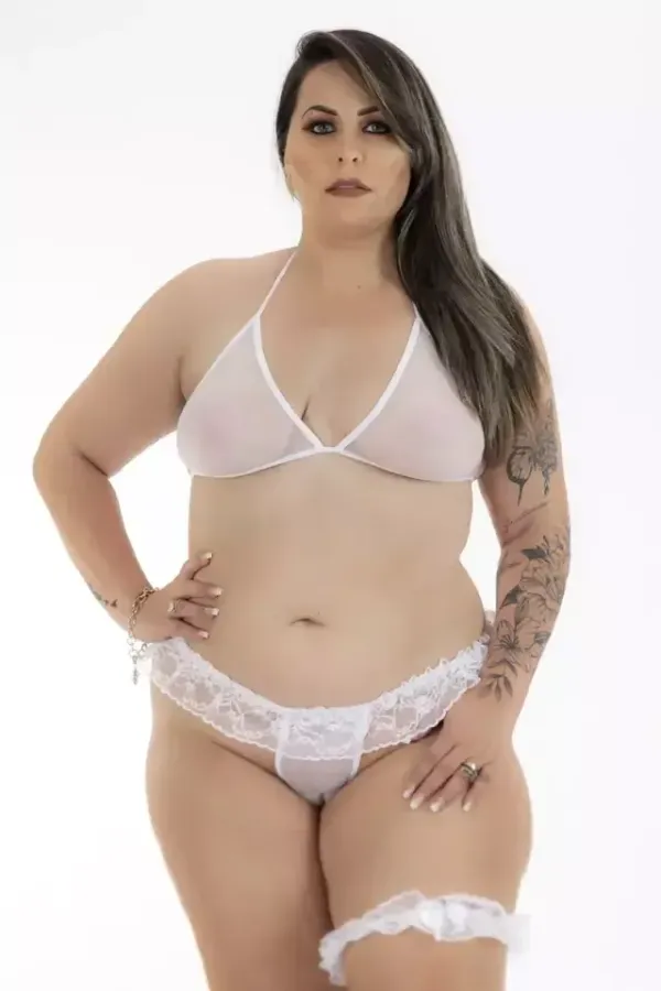 Mini Conjunto Sexy Plus Veste do 44 ao 50