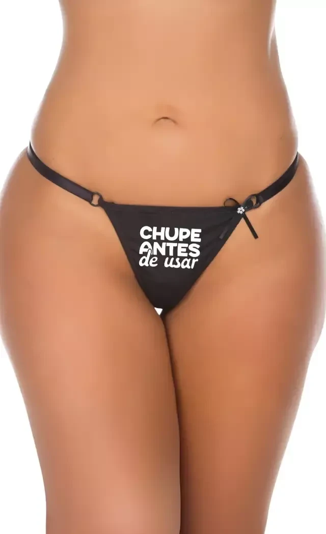 Calcinha “Chupe antes de Usar “ Veste do P ao G - 1