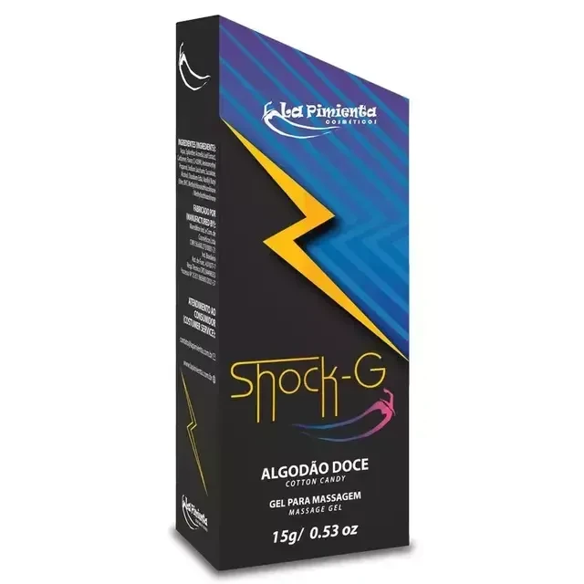 Excitante Unissex Vibrador Beijável Shock G Algodão Doce  - 2