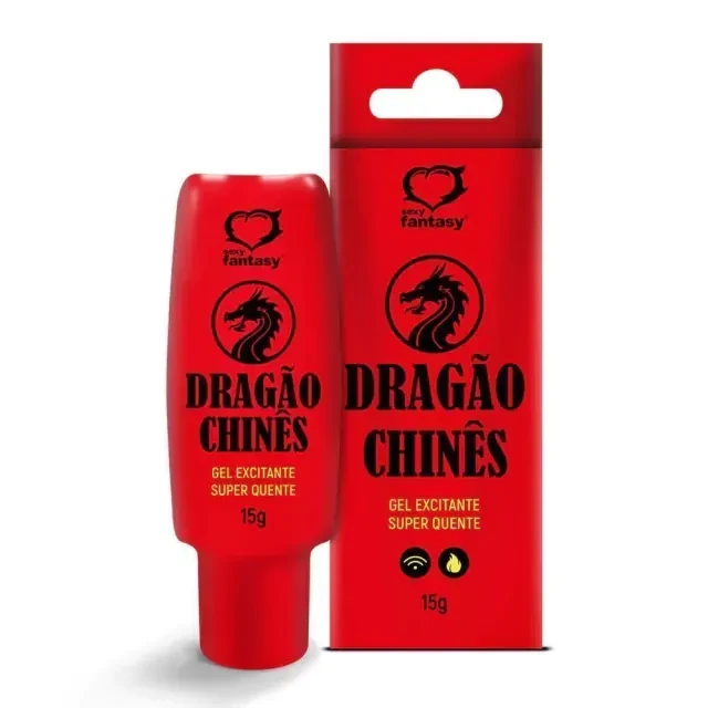 Excitante Unissex Dragão Chinês 15g - 1