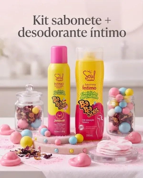 Kit Sabonete íntimo + Desodorante Soul 