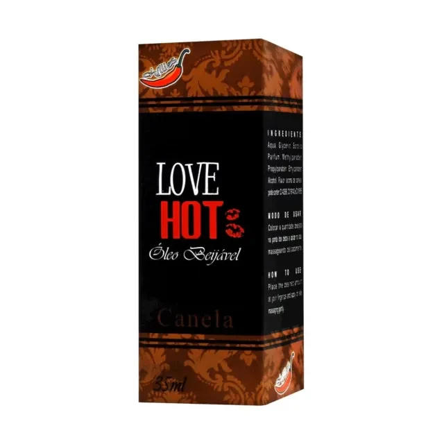 Óleo para Massagem Beijável Hot 🔥 Canela 35ml  - 3