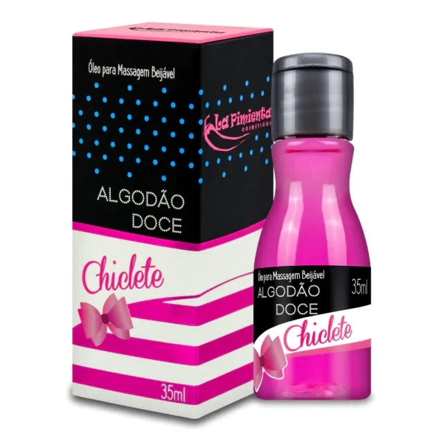 Óleo para Massagem Hot 🔥Beijável Chiclete  35ml  - 1
