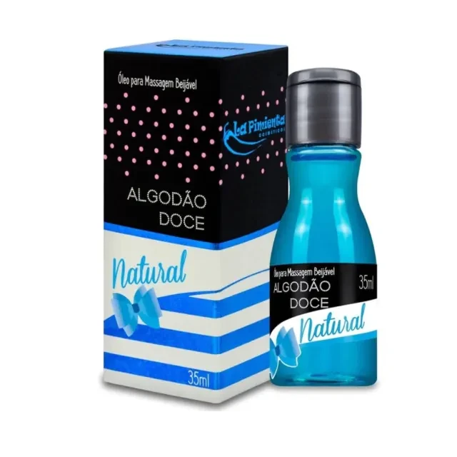 Óleo para Massagem Hot 🔥Beijável Algodão Doce 35ml  - 1