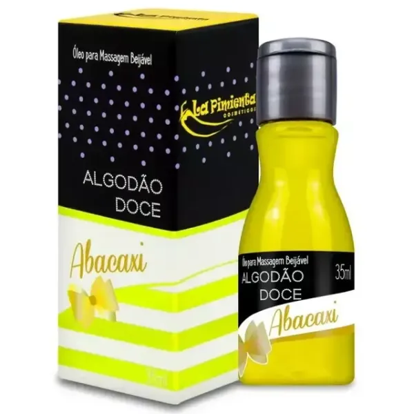 Óleo para Massagem Hot 🔥Beijável Abacaxi 35ml 