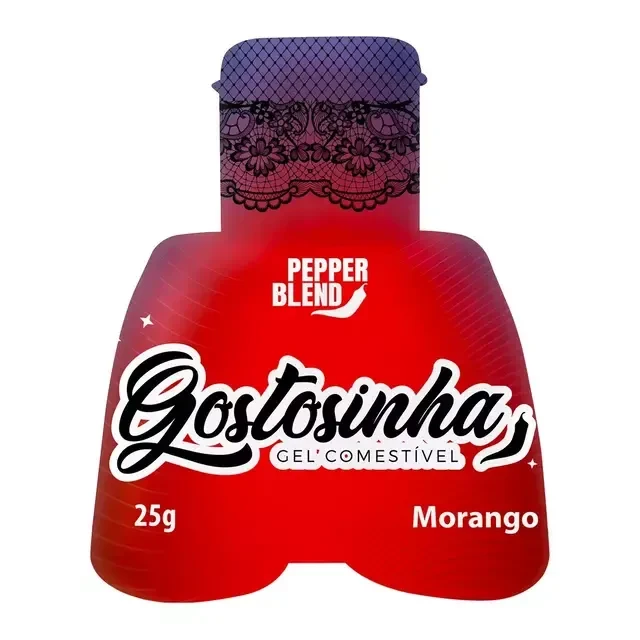 Gel Beijável Gostosinha Ice ❄️ Morango 25g  - 1